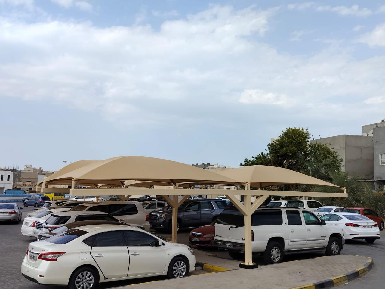Hypermarket 250 Cars Parking Shade